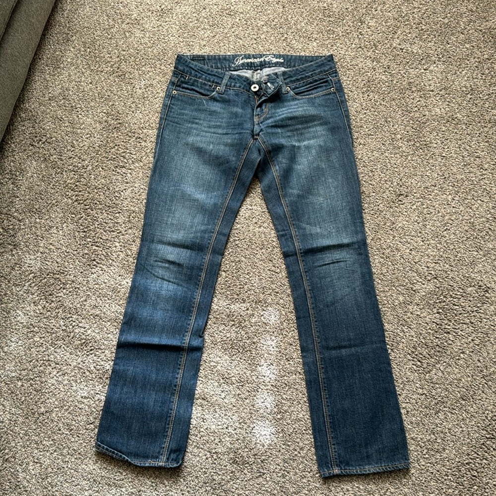 American eagle 77 straight jeans